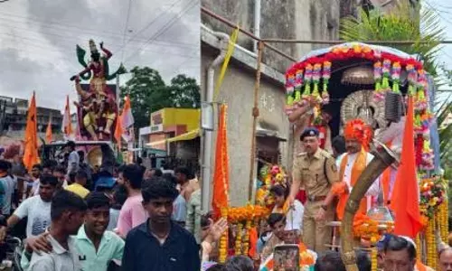 श्रम मंत्री ने श्रद्धांजलि अर्पित की; जिला पुलिस अधीक्षक भी उनके साथ थे!