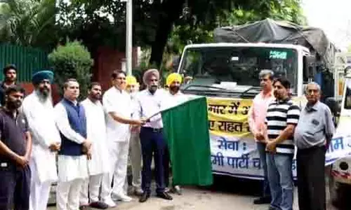 चंडीगढ़ AAP ने पंजाब में बाढ़ प्रभावित फाजिल्का के लिए राहत भेजी