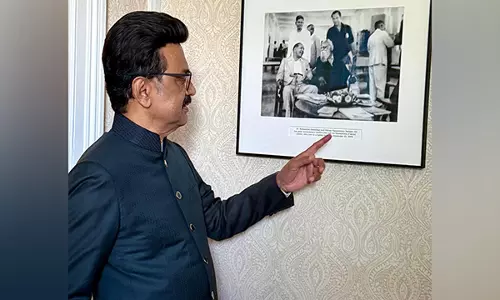 तमिलनाडु के CM स्टालिन ने लंदन में बीआर अंबेडकर हाउस का किया दौरा