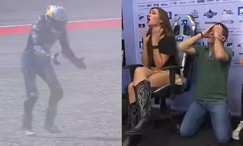 कैटलन ग्रैंड प्रिक्स में Alex Marquez की दुर्घटना से टीम में हड़कंप