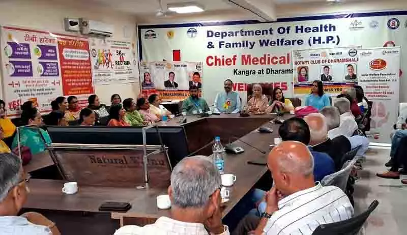 Himachal: टीबी रोगियों को बाजरे से भरपूर पोषण किट से लाभ मिलेगा Himachal: टीबी रोगियों को बाजरे से भरपूर पोषण किट से लाभ मिलेगा