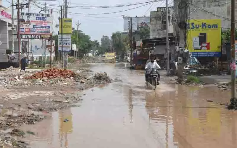 Nijjar Chowk-Chaju Majra सड़क की मरम्मत 20 दिन में पूरी होगी Nijjar Chowk-Chaju Majra सड़क की मरम्मत 20 दिन में पूरी होगी