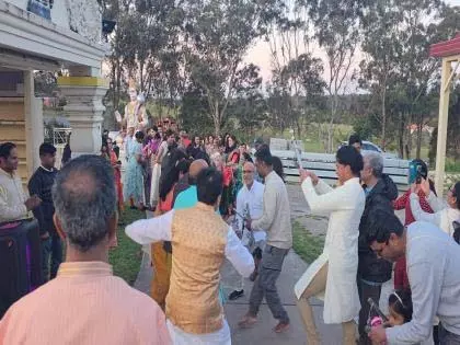 Australia में गणेश विसर्जन की धूम; मराठी कट्टा मंडल ने मनाई गणेश चतुर्थी Australia में गणेश विसर्जन की धूम; मराठी कट्टा मंडल ने मनाई गणेश चतुर्थी