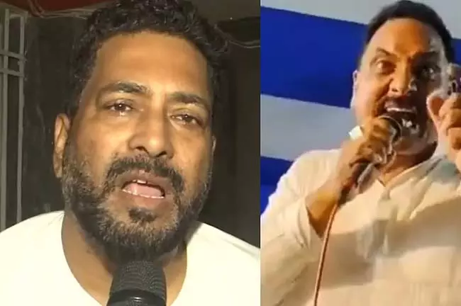 Trinamool के अब्दुर रहीम बख्शी ने भाजपा विधायक को दी धमकी, विवाद Trinamool के अब्दुर रहीम बख्शी ने भाजपा विधायक को दी धमकी, विवाद
