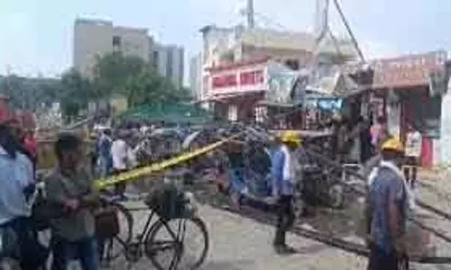 बदरपुर में इमारत गिरी, कोई हताहत नहीं