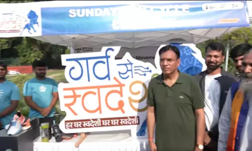 संडे ऑन साइकिल : केंद्रीय मंत्री मनसुख मांडविया ने दिया फिटनेस और आत्मनिर्भरता का संदेश