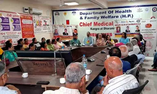Himachal: टीबी रोगियों को बाजरे से भरपूर पोषण किट से लाभ मिलेगा Himachal: टीबी रोगियों को बाजरे से भरपूर पोषण किट से लाभ मिलेगा