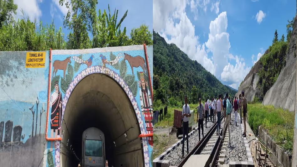 बैराबी-सैरांग रेलवे लाइन बेहतर कनेक्टिविटी और विकास के लिए Mizoram का प्रवेश द्वार बैराबी-सैरांग रेलवे लाइन बेहतर कनेक्टिविटी और विकास के लिए Mizoram का प्रवेश द्वार
