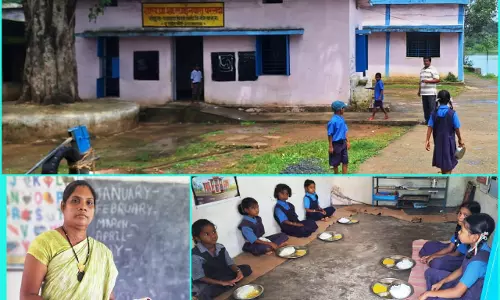 युक्ति युक्तकरण से प्राथमिक शाला के विद्यार्थियों को मिली नियमित शिक्षिका युक्ति युक्तकरण से प्राथमिक शाला के विद्यार्थियों को मिली नियमित शिक्षिका