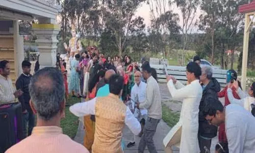 Australia में गणेश विसर्जन की धूम; मराठी कट्टा मंडल ने मनाई गणेश चतुर्थी Australia में गणेश विसर्जन की धूम; मराठी कट्टा मंडल ने मनाई गणेश चतुर्थी