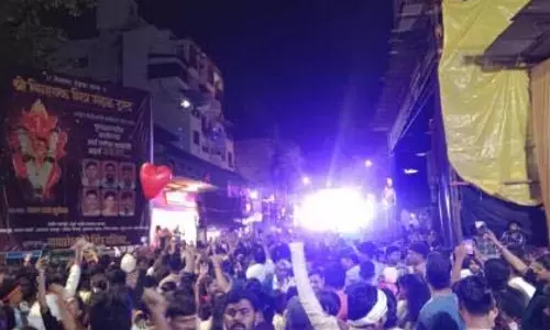 Kelkar Road Fest: डीजे बीट्स, युवा नृत्य; आधी रात तक 15 गणपति विसर्जित