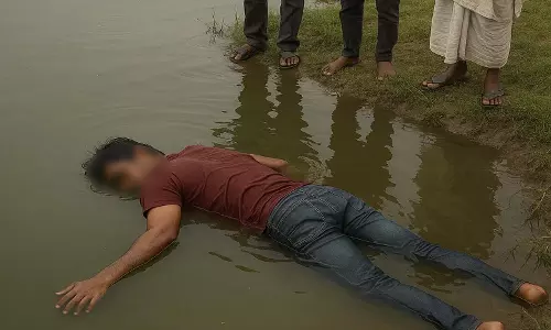 गणेश विसर्जन से पहले तालाब में डूबने से युवक की मौत, परिजनों में मातम