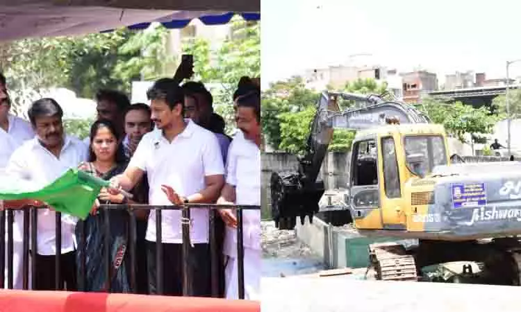 Dy CM Udhayanidhi ने विरुगमबक्कम नहर में 30 करोड़ रुपये के मानसून तैयारी कार्यों का शुभारंभ किया Dy CM Udhayanidhi ने विरुगमबक्कम नहर में 30 करोड़ रुपये के मानसून तैयारी कार्यों का शुभारंभ किया