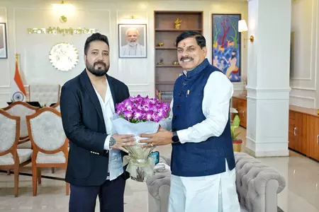 मध्यप्रदेश के सीएम से मिले मीका सिंह मध्यप्रदेश के सीएम से मिले मीका सिंह