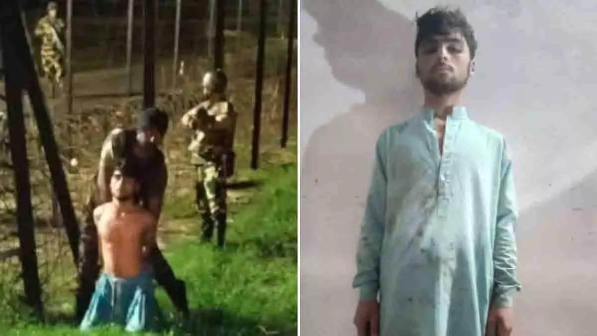 BSF की सतर्कता से नाकाम हुई घुसपैठ, पाकिस्तानी नागरिक पकड़ा गया BSF की सतर्कता से नाकाम हुई घुसपैठ, पाकिस्तानी नागरिक पकड़ा गया