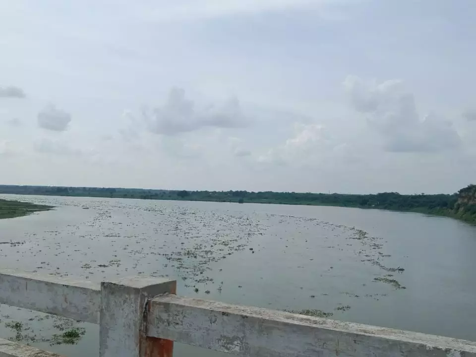 Auraiya: यमुना नदी का जलस्तर बढ़कर स्थिर हुआ Auraiya: यमुना नदी का जलस्तर बढ़कर स्थिर हुआ