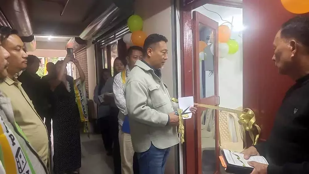 Nagaland : एनपीपी कोहिमा जिला कार्यालय का उद्घाटन Nagaland : एनपीपी कोहिमा जिला कार्यालय का उद्घाटन