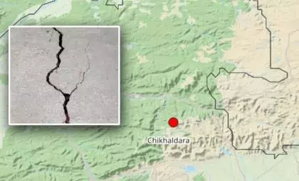Shirajgaon में भूकंप के दो झटकों से बर्तन गिरने से दहशत Shirajgaon में भूकंप के दो झटकों से बर्तन गिरने से दहशत