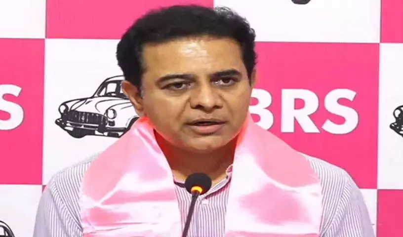 KTR ने रेवंत रेड्डी से पूछा: चेरलापल्ली में 12,000 करोड़ रुपये के ड्रग सौदे में रिश्वत? KTR ने रेवंत रेड्डी से पूछा: चेरलापल्ली में 12,000 करोड़ रुपये के ड्रग सौदे में रिश्वत?