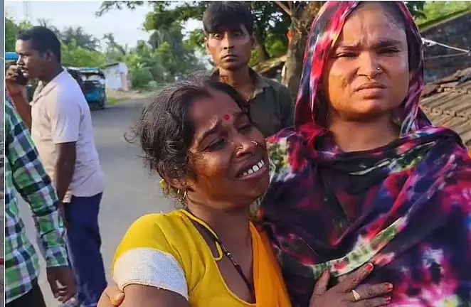 रेत खदान के रुके हुए पानी में पैर धोते समय नाबालिग लड़की की मौत रेत खदान के रुके हुए पानी में पैर धोते समय नाबालिग लड़की की मौत