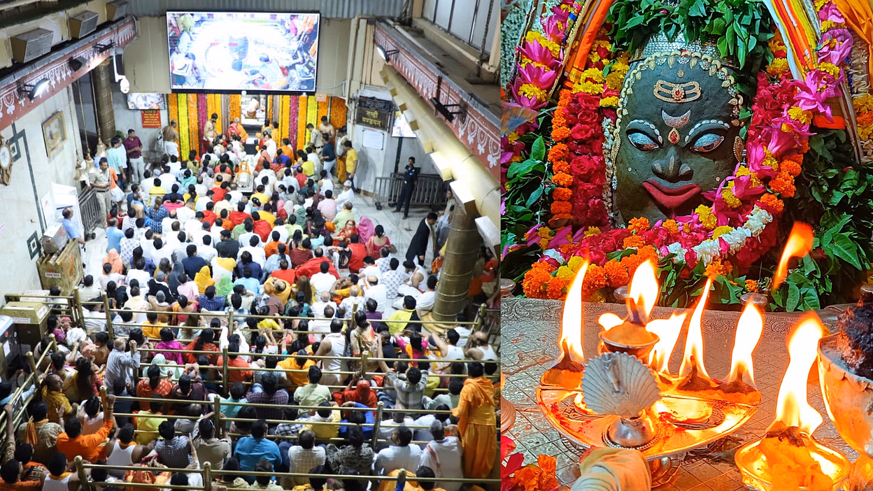 Ujjain: महाकाल मंदिर में आस्था का सैलाब