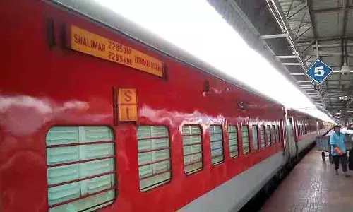 त्योहारों की भीड़, रेलवे Visakhapatnam से शालीमार तक साप्ताहिक विशेष ट्रेनें चलाएगा