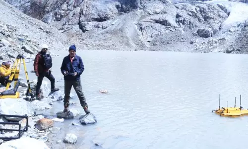 उत्तरी Sikkim में हिमनद झील अभियान संपन्न