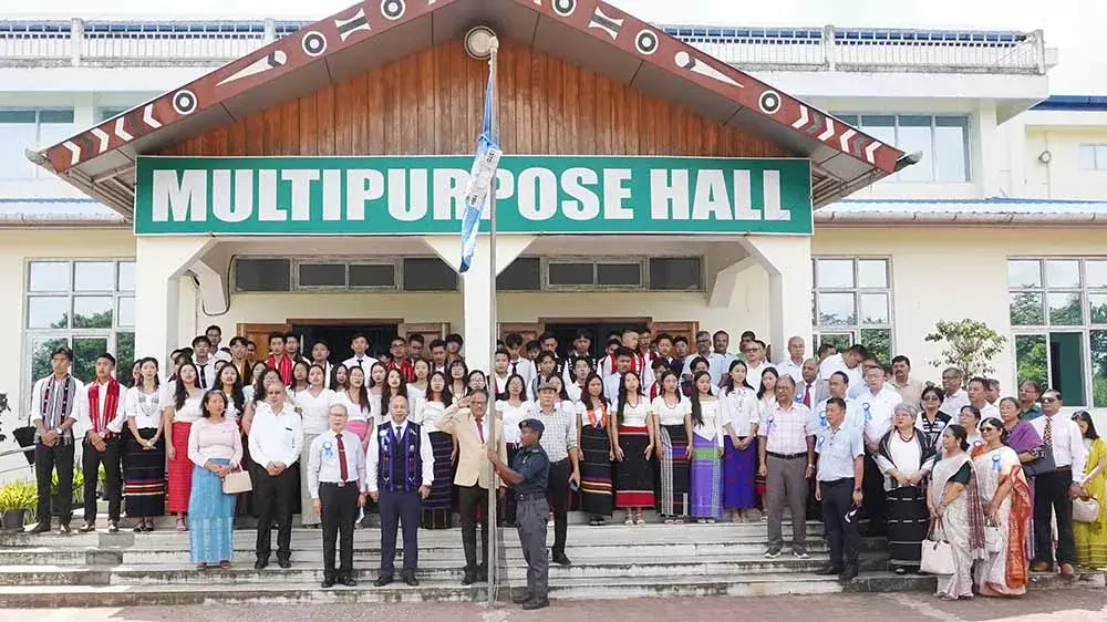 Nagaland : एनयू ने सभी परिसरों में 32वां स्थापना दिवस मनाया Nagaland : एनयू ने सभी परिसरों में 32वां स्थापना दिवस मनाया