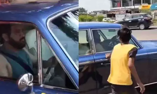 रांची में विंटेज रोल्स रॉयस चला रहे थे MS धोनी, फैन ने खींचा ध्यान