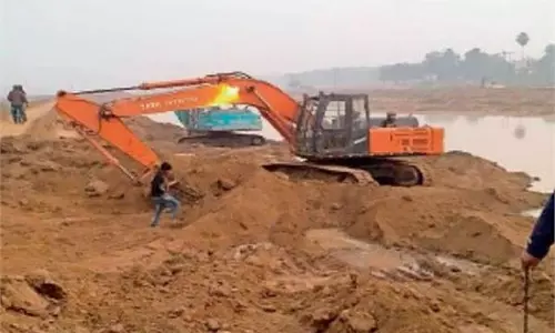 Narnail: अवैध खनन पर कार्रवाई, जुर्माना पांच लाख