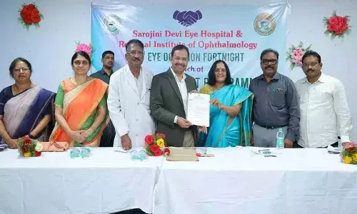 RTC नेत्रदान का समर्थन करता है.. सरोजिनी देवी नेत्र अस्पताल के साथ समझौता RTC नेत्रदान का समर्थन करता है.. सरोजिनी देवी नेत्र अस्पताल के साथ समझौता