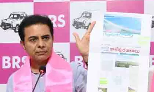 CM के बयान से भड़की बीआरएस, कालेश्वरम को लेकर उठाई आपत्ति