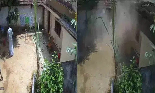 घर में गैस सिलेंडर फटा.. बड़ा हादसा टला घर में गैस सिलेंडर फटा.. बड़ा हादसा टला