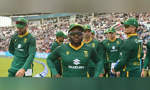 ODI में करारी हार के बाद धीमी ओवर गति पर दक्षिण अफ्रीका पर जुर्माना