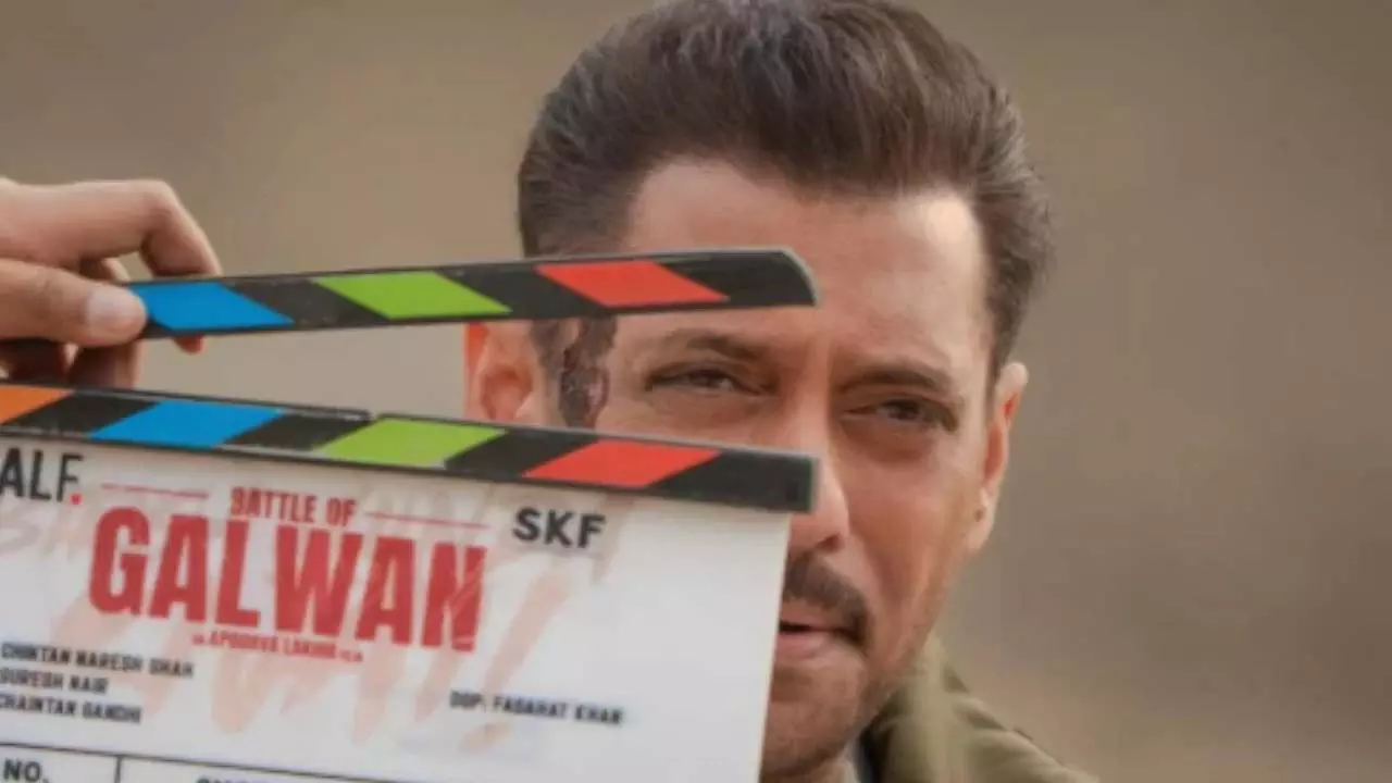 सलमान खान ने Battle of Galwan के सेट से पहला लुक शेयर किया सलमान खान ने Battle of Galwan के सेट से पहला लुक शेयर किया