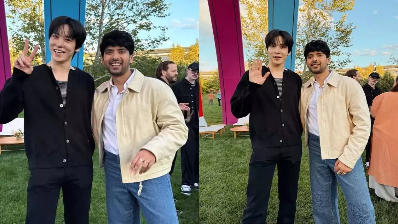 अरमान मलिक ATEEZ के Yunho के साथ देखे गए - क्या नया सहयोग आ रहा है? अरमान मलिक ATEEZ के Yunho के साथ देखे गए - क्या नया सहयोग आ रहा है?