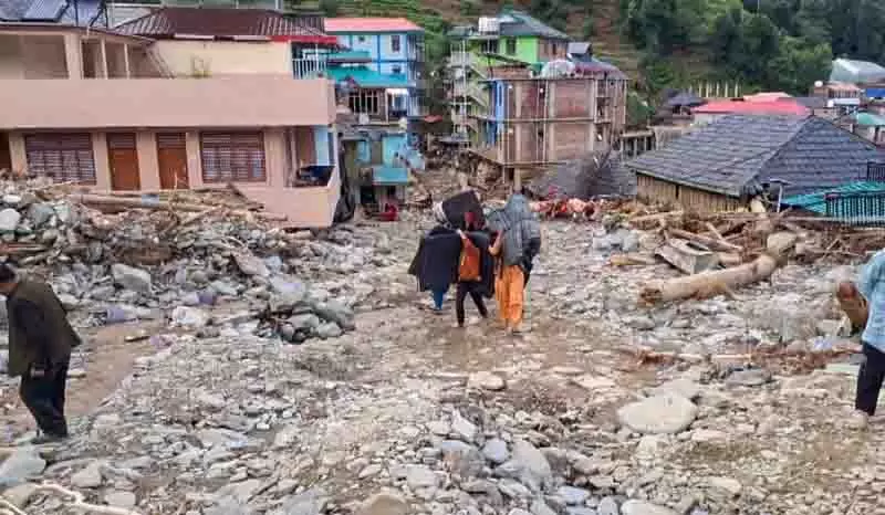 प्रतिनिधिमंडल को Chamba में 434 करोड़ रुपये के बुनियादी ढांचे के नुकसान से अवगत कराया गया प्रतिनिधिमंडल को Chamba में 434 करोड़ रुपये के बुनियादी ढांचे के नुकसान से अवगत कराया गया
