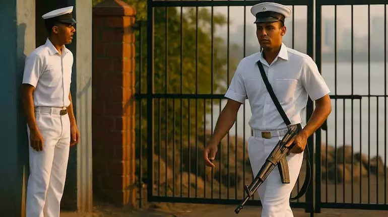 मुंबई में नौसेना की वर्दी पहनकर INSAS राइफल और गोला-बारूद चोरी मुंबई में नौसेना की वर्दी पहनकर INSAS राइफल और गोला-बारूद चोरी
