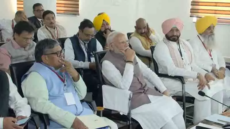 PM Modi ने बाढ़ प्रभावित पंजाब के लिए 1,600 करोड़ रुपये की सहायता की घोषणा की PM Modi ने बाढ़ प्रभावित पंजाब के लिए 1,600 करोड़ रुपये की सहायता की घोषणा की