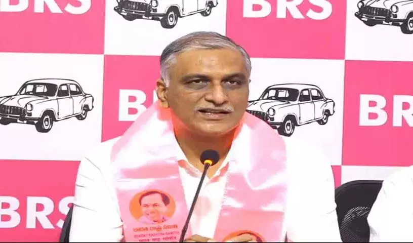 सीएम रेवंत के झूठ... वह झूठ की धारा में डूब रहे हैं: Harish Rao सीएम रेवंत के झूठ... वह झूठ की धारा में डूब रहे हैं: Harish Rao