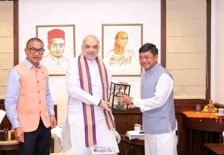 Assam : रोंगहांग ने शाह से मुलाकात की, कार्बी आंगलोंग के लिए न्याय की मांग की