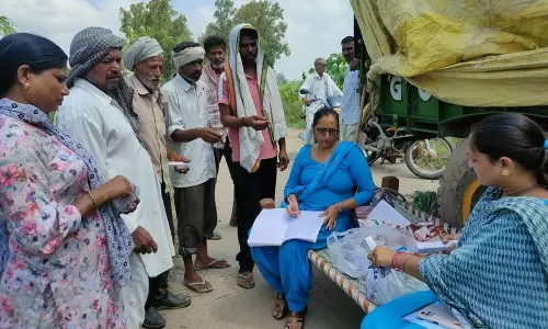 Haryana : क्षेत्र में जलभराव के बाद, चिकित्सा सहायता प्रदान करने के लिए स्वास्थ्य विभाग सक्रिय Haryana : क्षेत्र में जलभराव के बाद, चिकित्सा सहायता प्रदान करने के लिए स्वास्थ्य विभाग सक्रिय