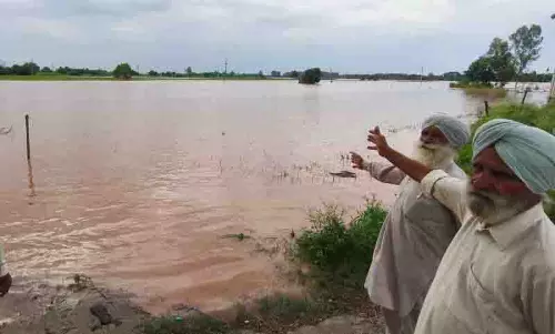 Punjab के अधिकारियों ने बाढ़ के लिए हरियाणा नहर को जिम्मेदार ठहराया