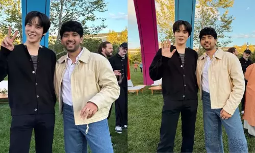 अरमान मलिक ATEEZ के Yunho के साथ देखे गए - क्या नया सहयोग आ रहा है?
