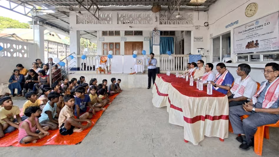 Assam के धुबरी में वंचित छात्रों के लिए नया शिक्षण केंद्र खुला