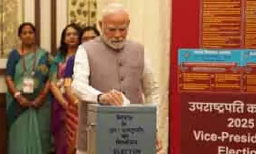 अगले उपराष्ट्रपति के चयन के लिए मतदान जारी, सांसदों ने डाले वोट