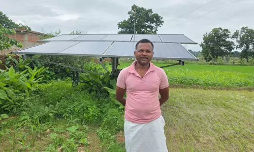 सौर सुजला योजना से खेतों में निर्बाध सिंचाई, किसानों की बढ़ी आमदनी सौर सुजला योजना से खेतों में निर्बाध सिंचाई, किसानों की बढ़ी आमदनी