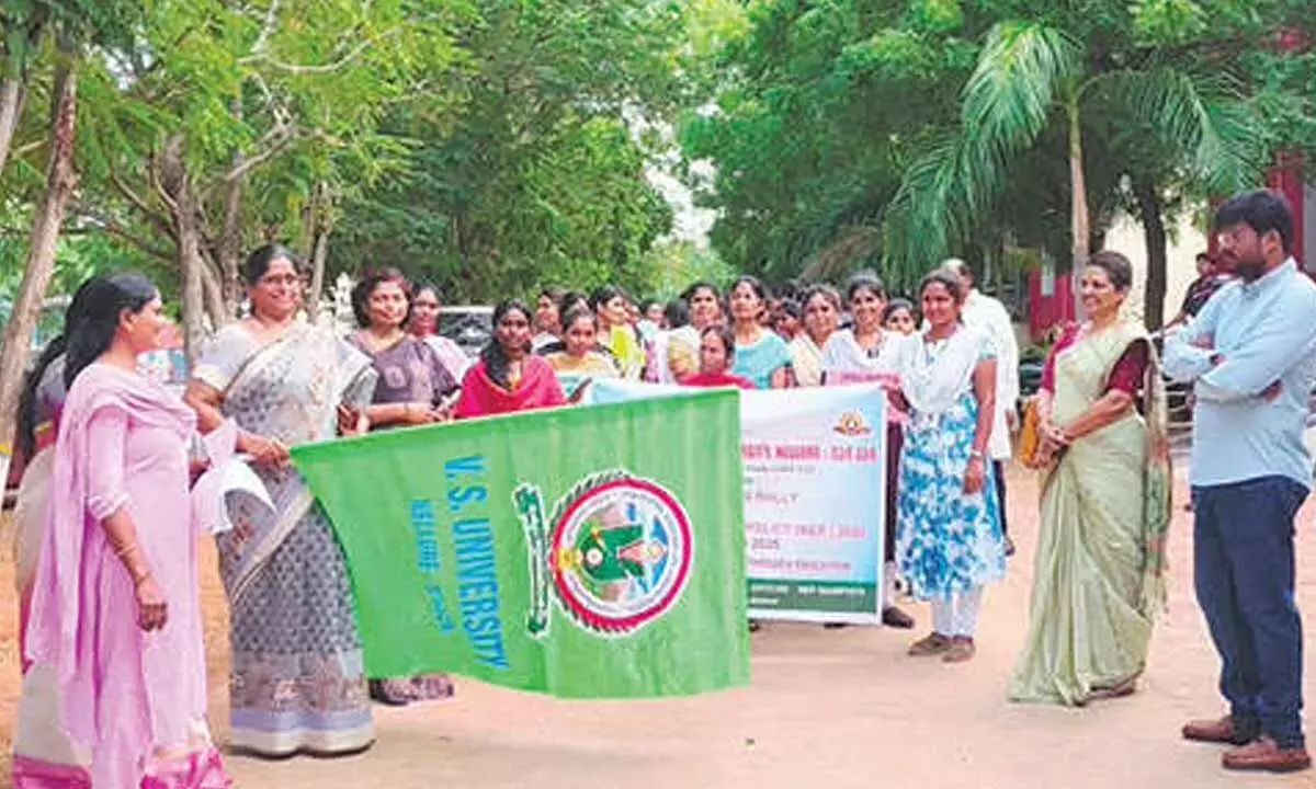 Andhra: एनईपी पर जागरूकता रैली निकाली गई