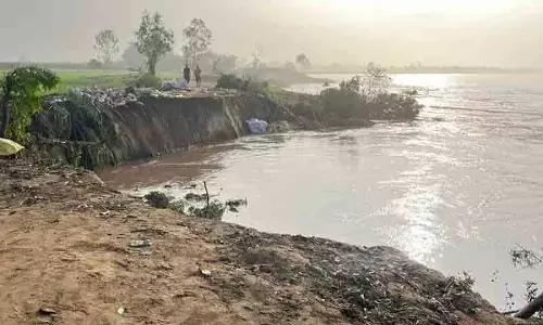Nawanshahr village के धुस्सी बांध पर कटाव की खबर, ग्रामीण भयभीत Nawanshahr village के धुस्सी बांध पर कटाव की खबर, ग्रामीण भयभीत