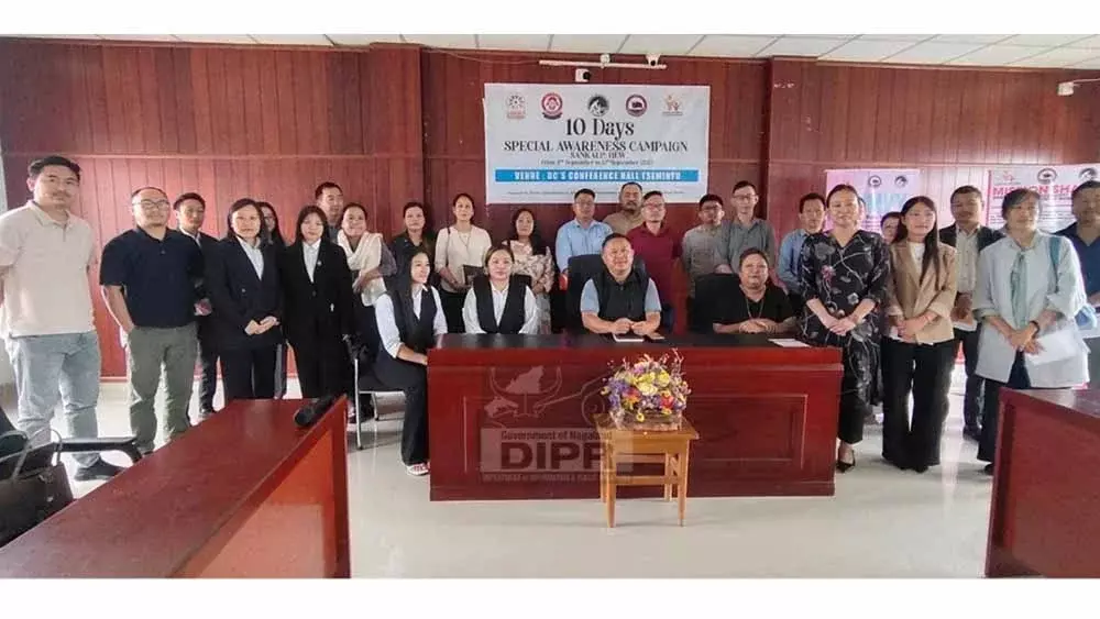 Nagaland : त्सेमिन्यु में महिलाओं के कार्यस्थल सुरक्षा अभियान